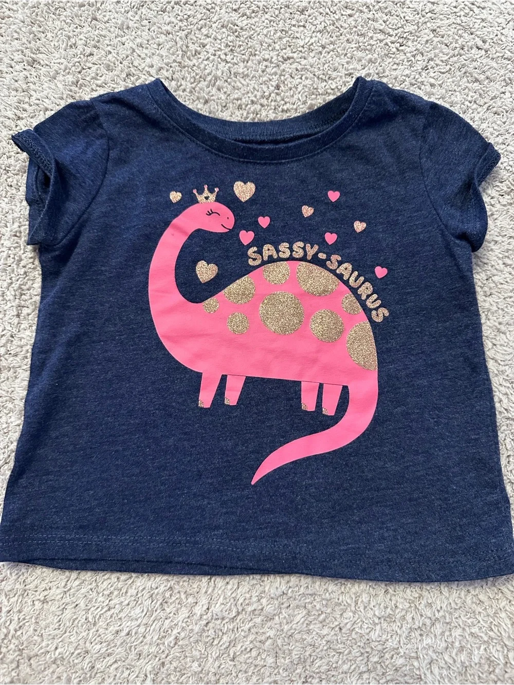 ✨ Children’s Place 12-18M Girls Tops 3-Piece Bundle 🦕🍉💕
